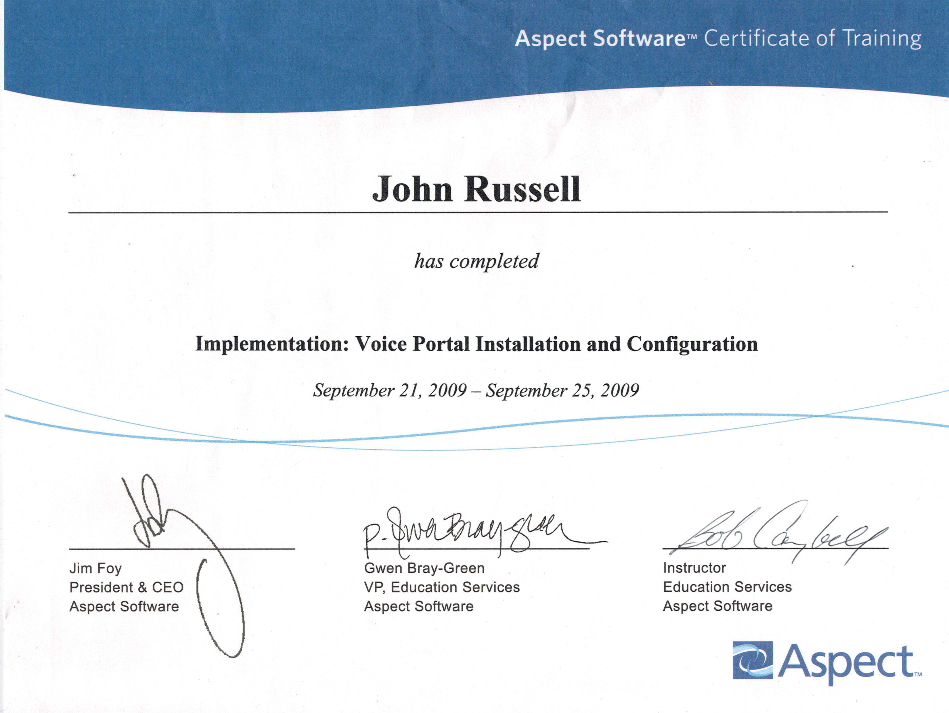Certificate image